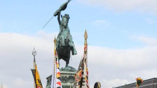 Salzburger Schützen in Wien