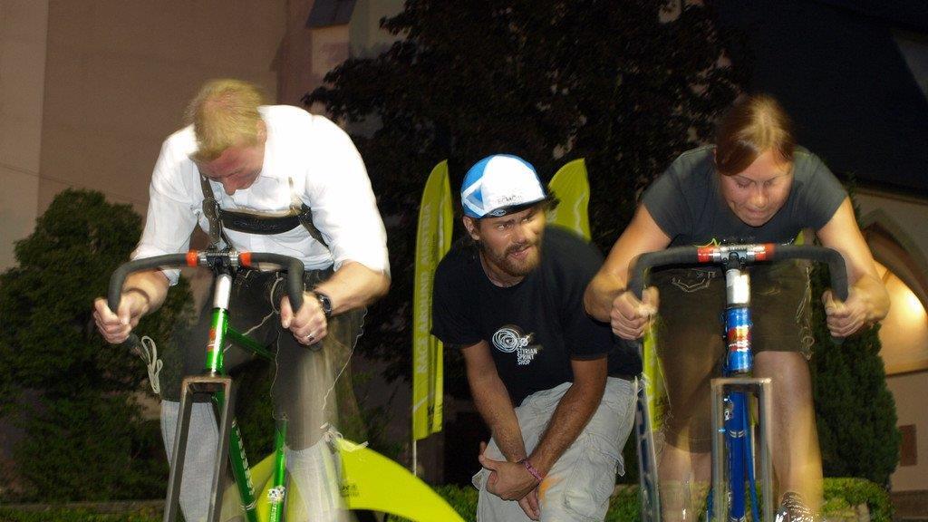 Race Around Austria: Ziel