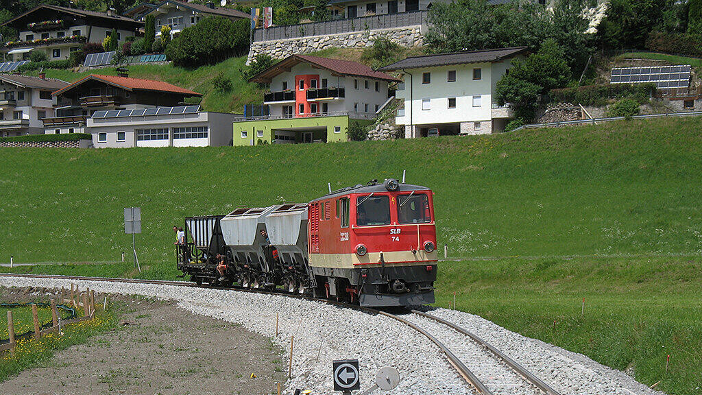 Pinzgaubahn Wiederaufbau