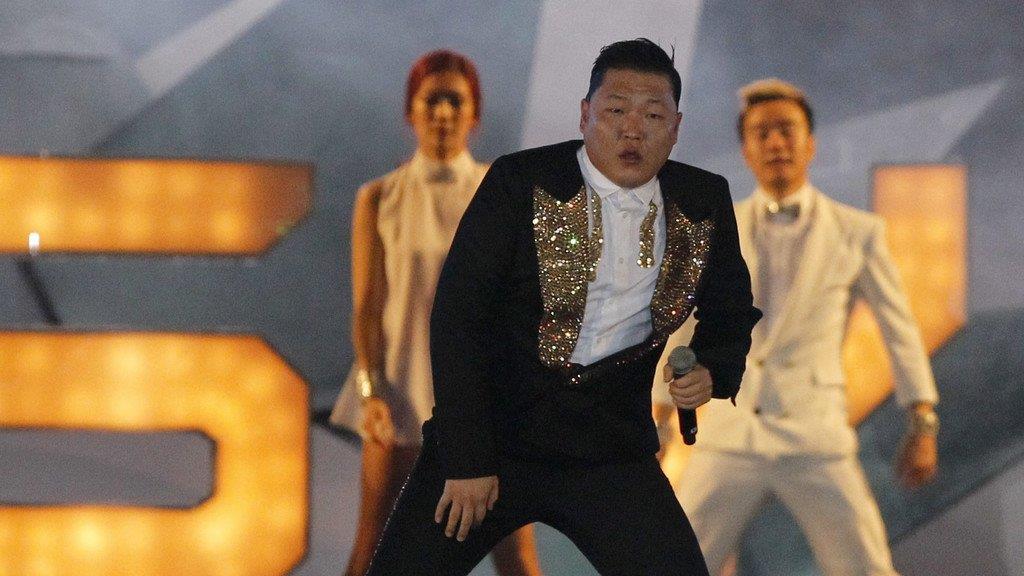 Gangnam Style: Rapper Psy in Aktion