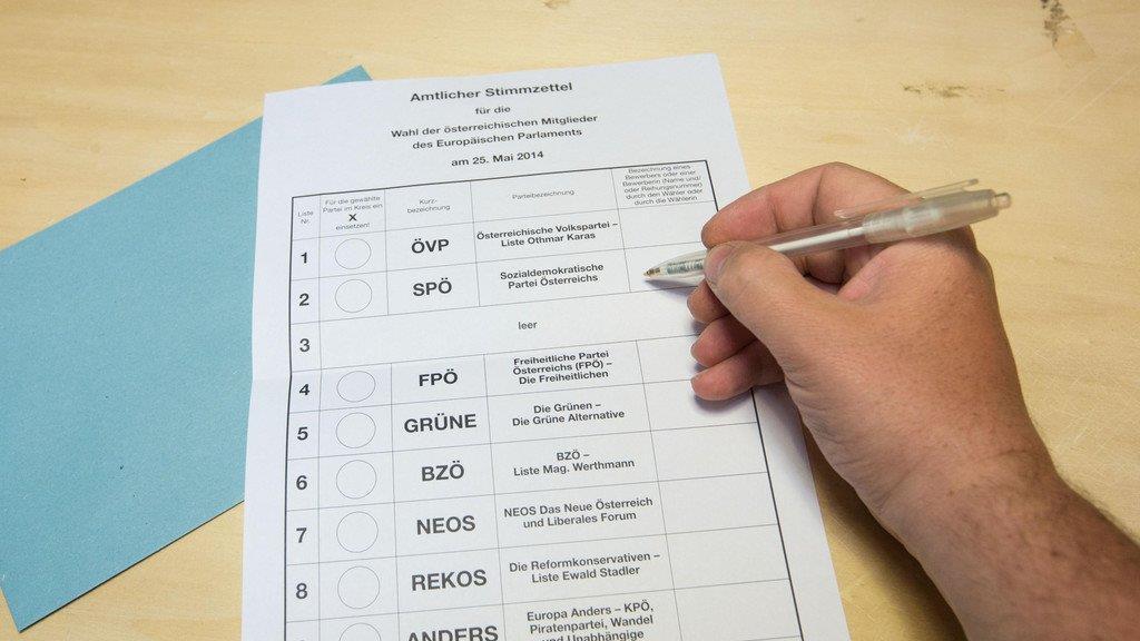 EU-Wahl: Salzburger Spitzenkandidaten wählen