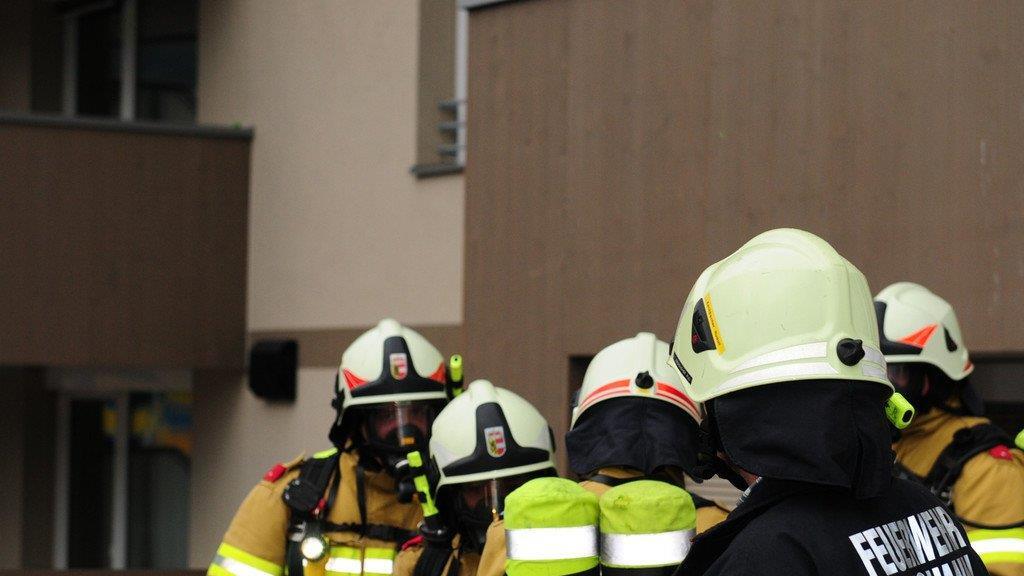 Brandübung in betreutem Wohnheim