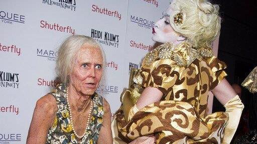 Heidi Klum schmiss als Oma verkleidet Halloween-Party