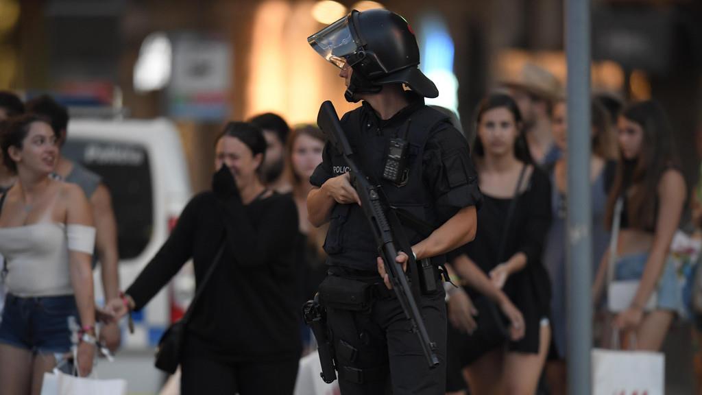 Terror in Barcelona: Bilder vom Abend