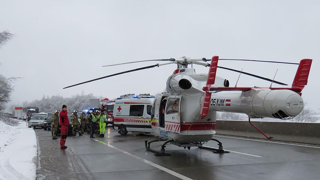 Unfall A10 Pongau