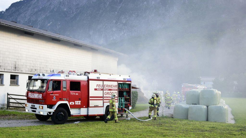 Brand in Grödig
