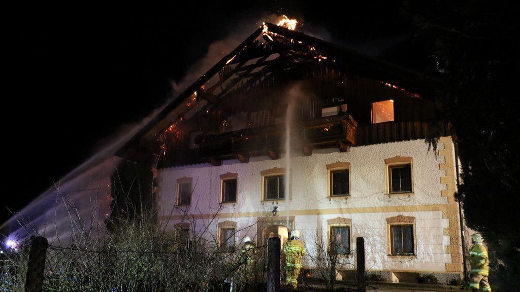 Alarmstufe 4: Großbrand in Seekirchen