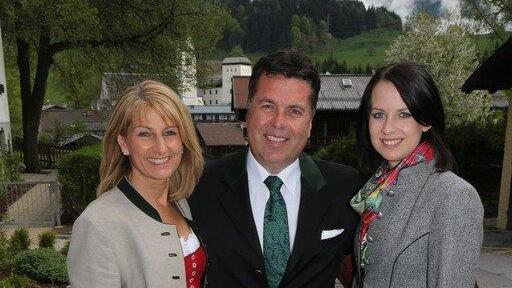 Mayr bei Stimmabgabe