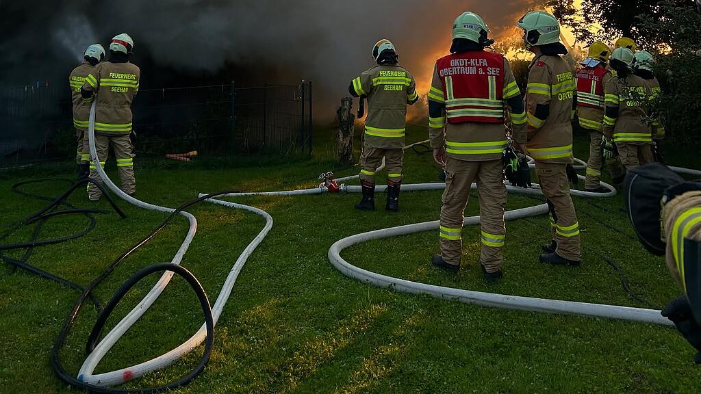 Kellerbrand in Seeham