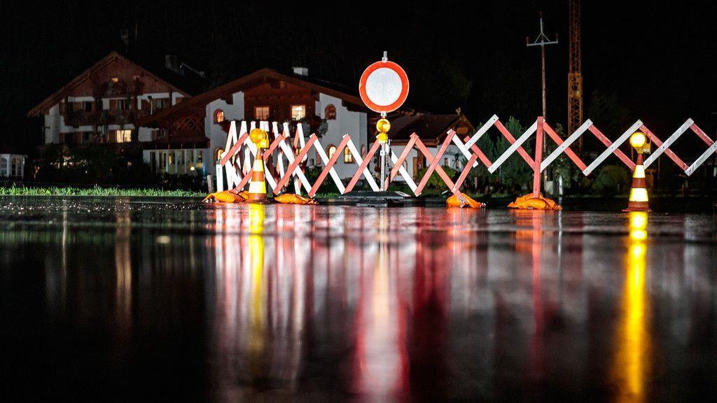 Schwere Unwetter: Bilder aus dem Glemmtal I