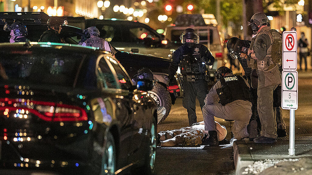 Wieder kam es zu gewaltsamen Zusammenstößen in den USA