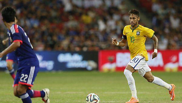Neymar in Torlaune