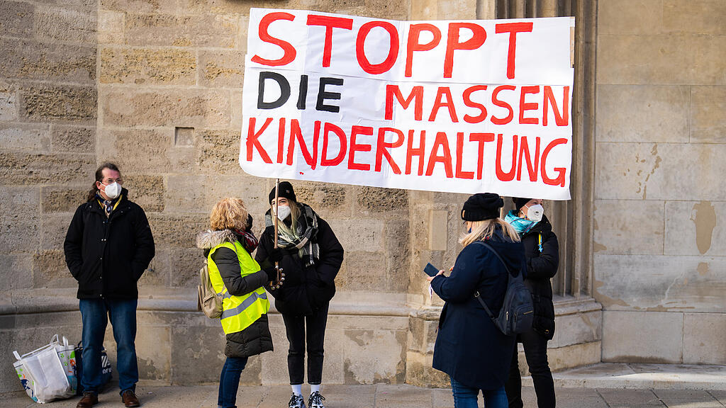 Kindergarten-Personal streikt in Wien
