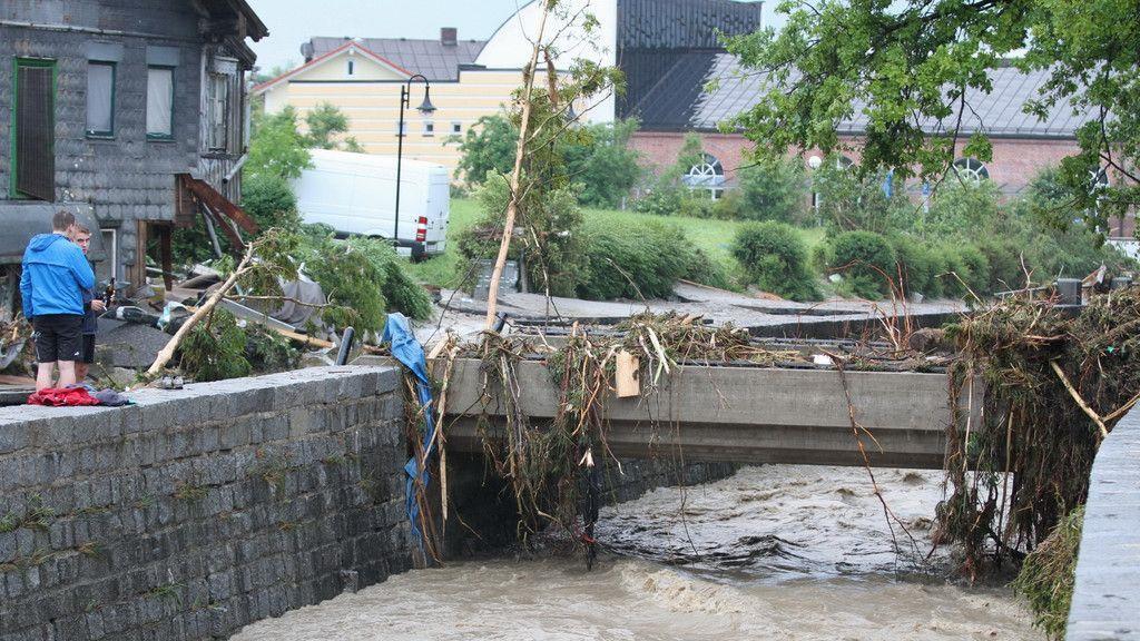 Hochwasser und Überflutungen in Simbach am Inn II
