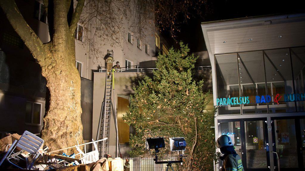 Großübung der Freiwilligen Feuerwehr Salzburg