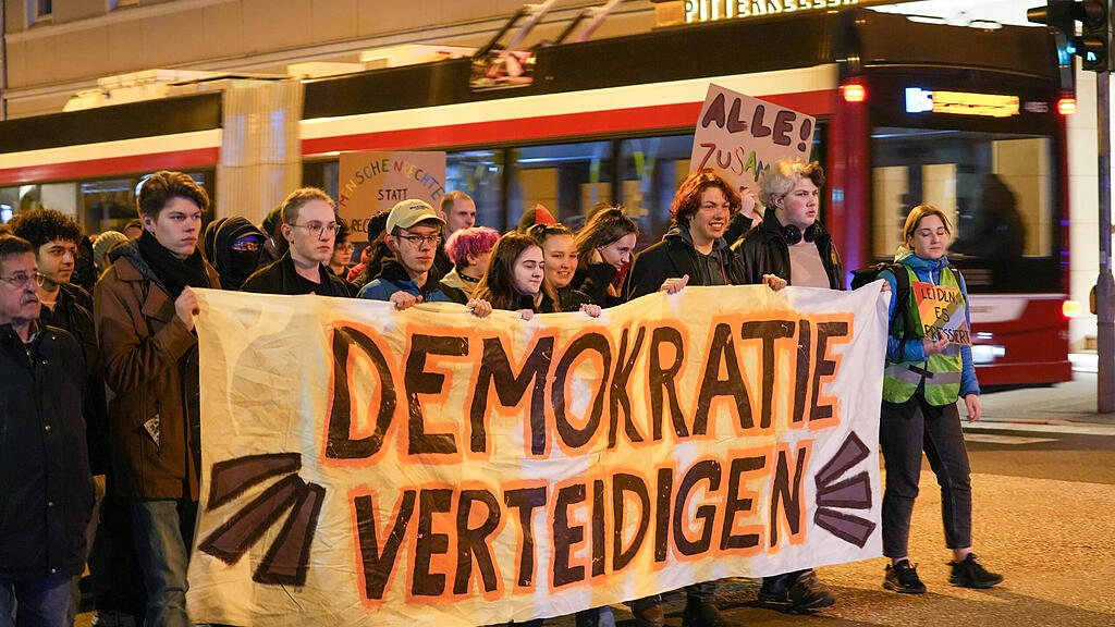 "Demo gegen Rechts" in Salzburg-Stadt