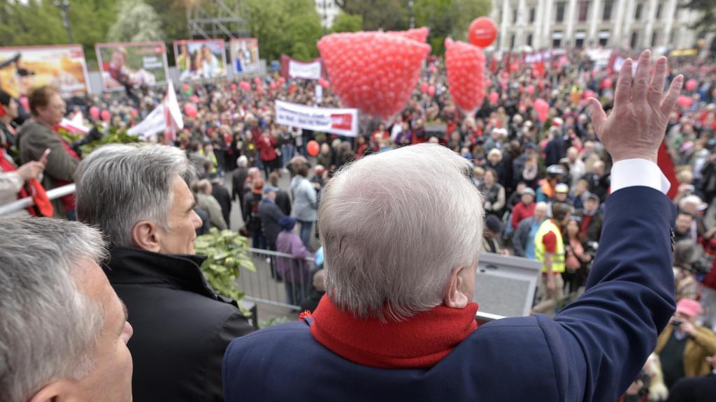 1. Mai-Aufmarsch der SPÖ