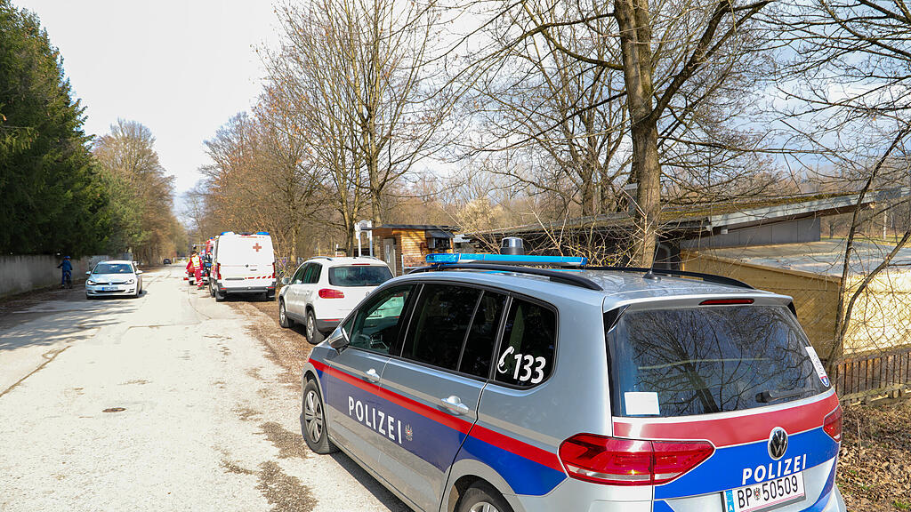eisschwimmer gerettet salzachsee