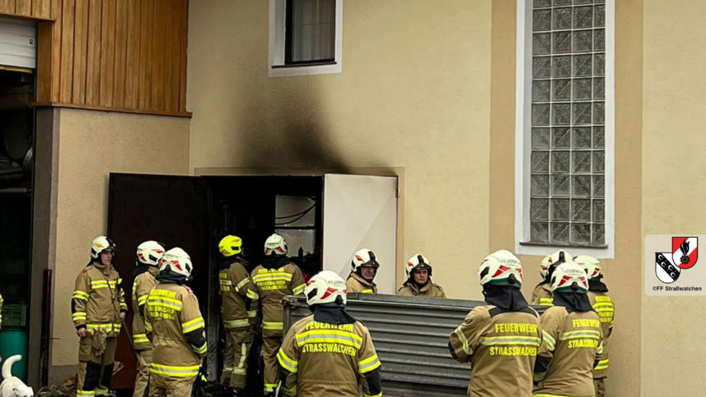 Garagenbrand Straßwalchen