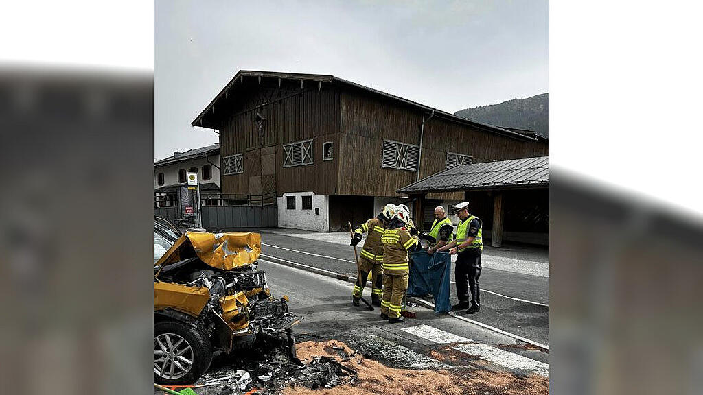 Verkehrsunfall in Stuhlfelden