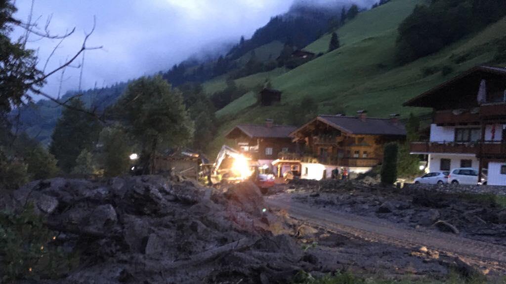 Schwere Unwetter in Großarl