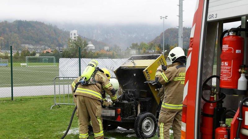 Bilder der Löscharbeiten