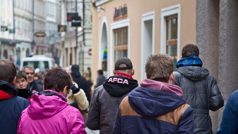 Ajax-Fans in Salzburg