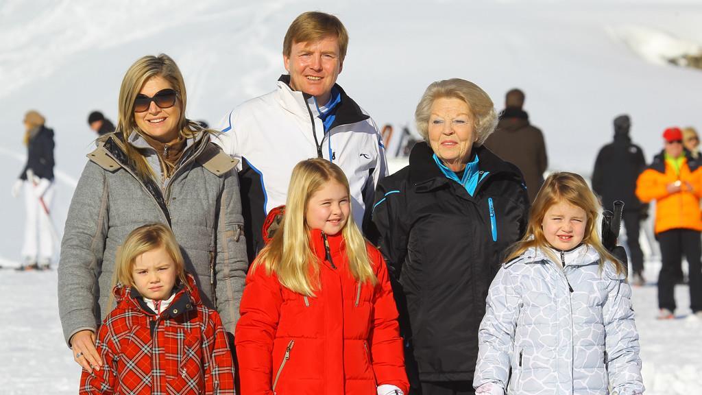 Ein Jahr nach Friso-Unglück: Königsfamilie beim Fotoshooting in Lech II