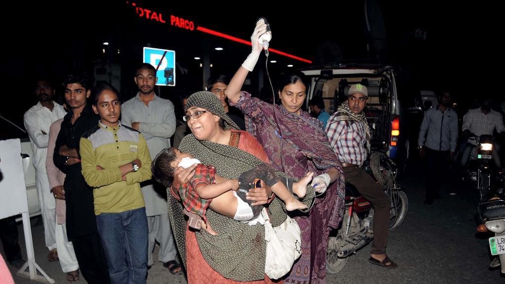 Entsetzen nach Anschlag in Pakistan