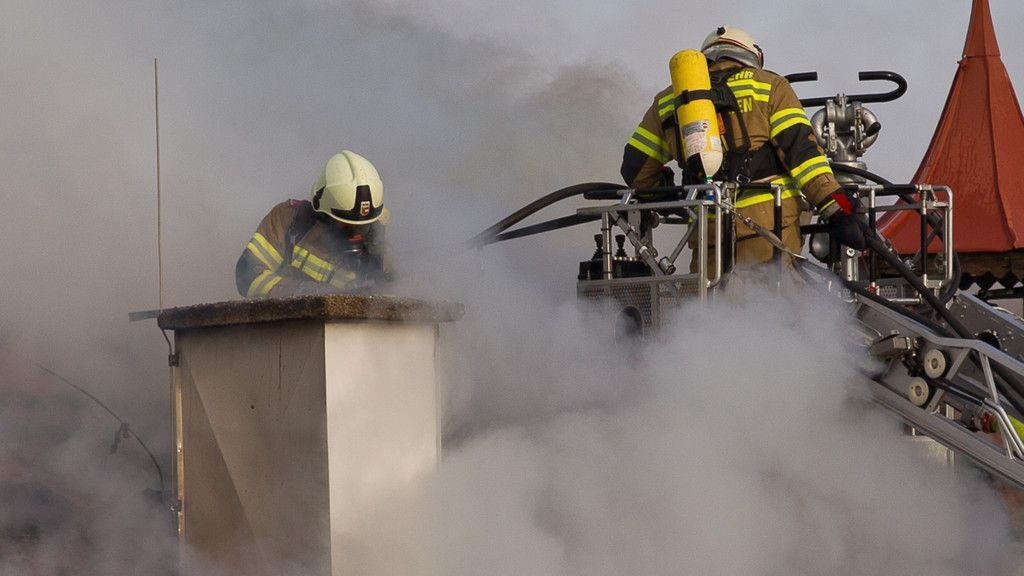 Großbrand in Seekirchen