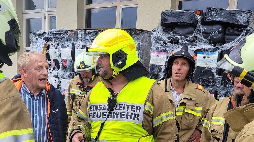 Brand Lagerhaus Kuchl