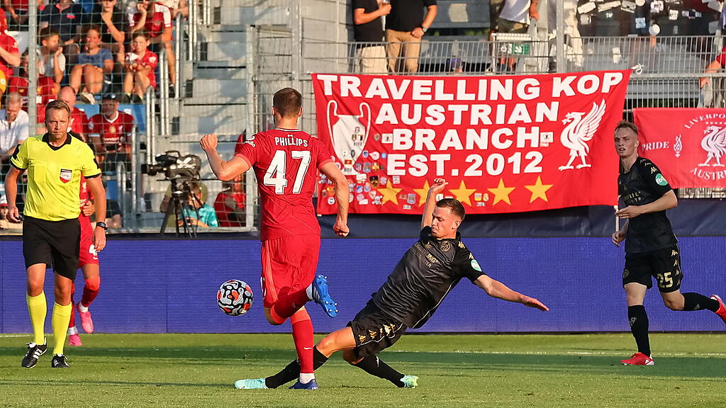 Mainz 05 gegen Liverpool Testspiel in Grödig