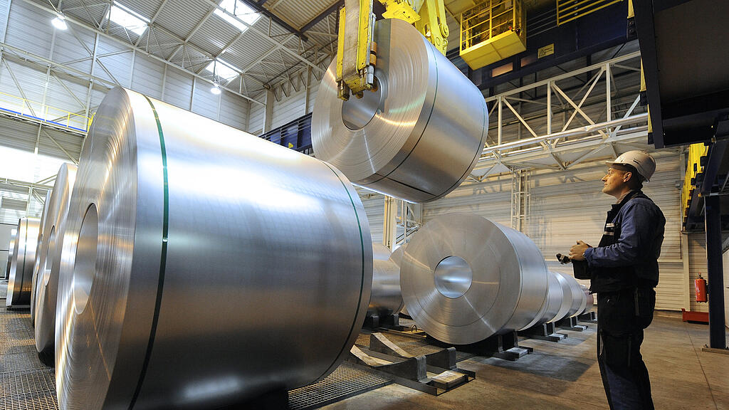 ++ ARCHIVBILD ++ THEMENBILD: METALLER-KV / STAHLPRODUKTION