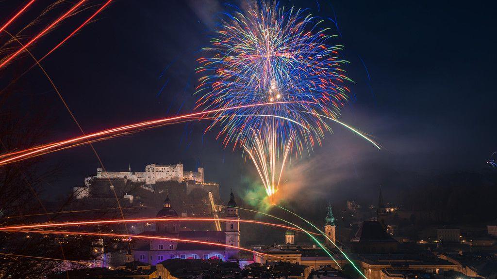 Feuerwerk in Salzburg 2017