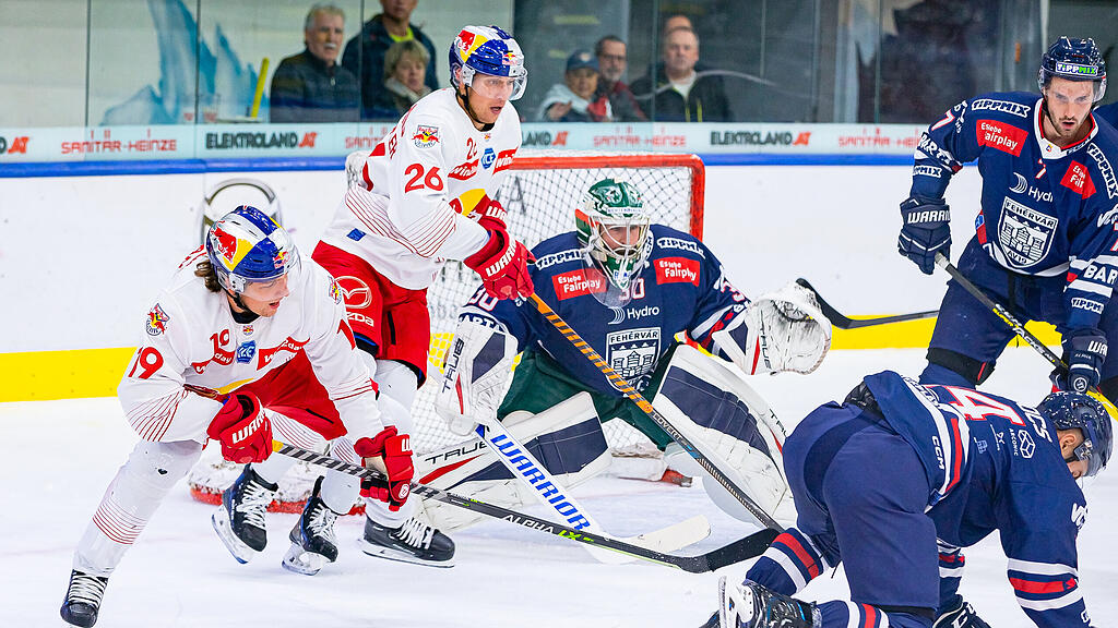 Red Bull Salzburg Fehervar Eishockey