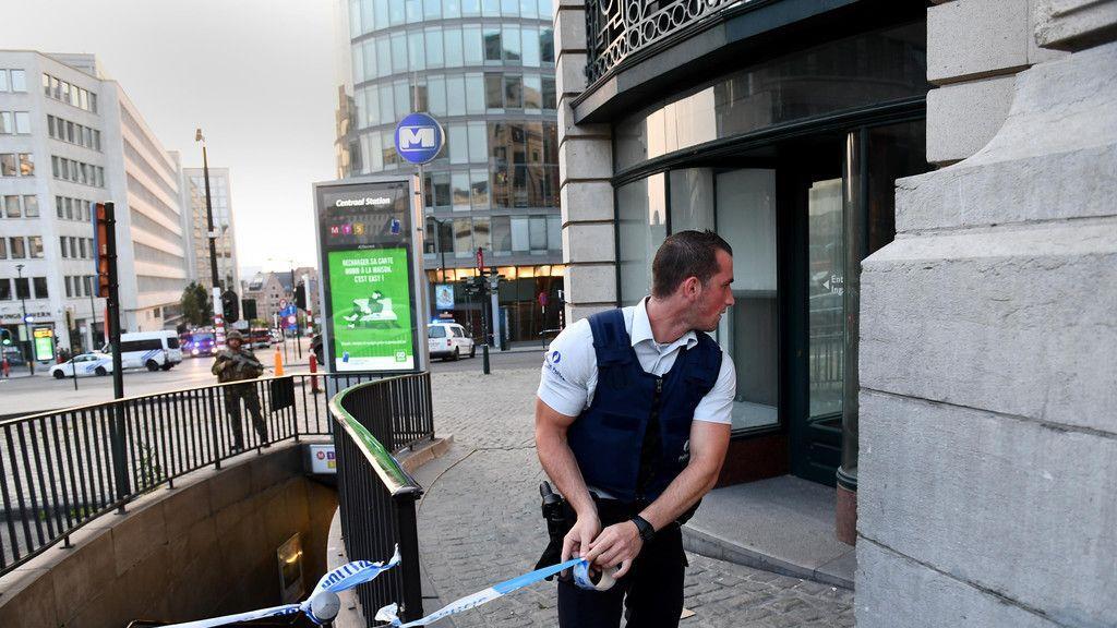Explosion am Bahnhof in Brüssel