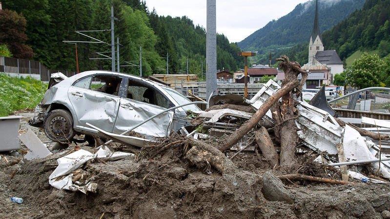 Schwere Schäden in Hüttau