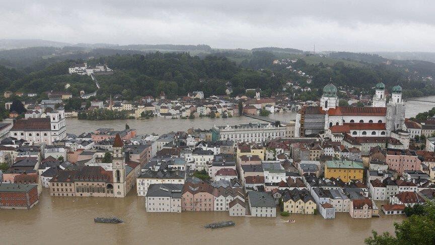 Hochwasser in Passau