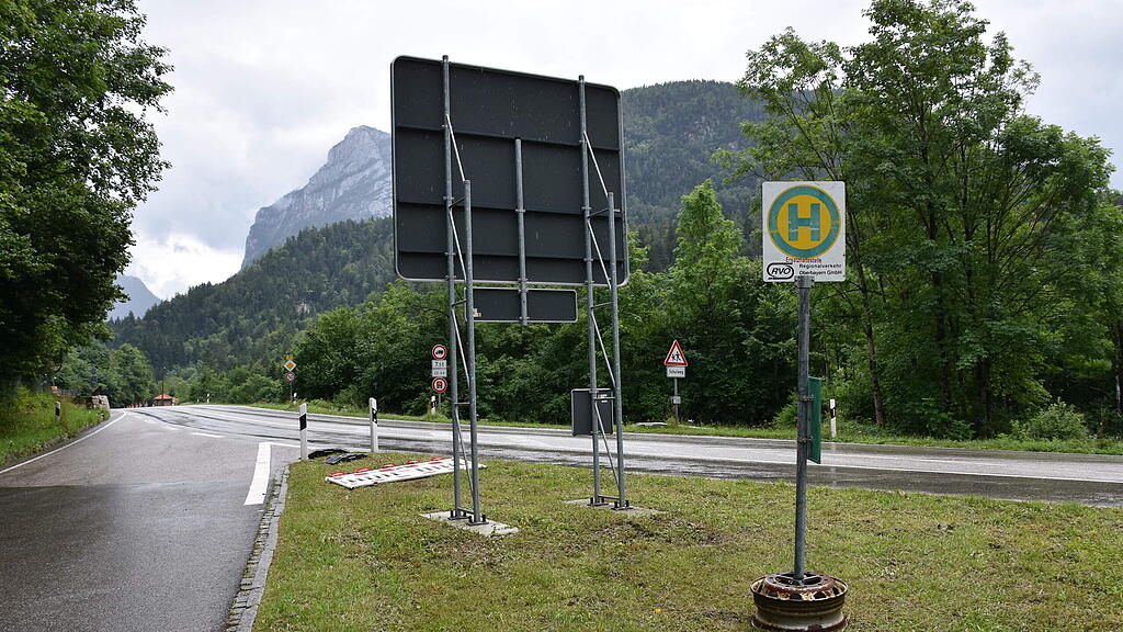 Sperre Schneizlreuth