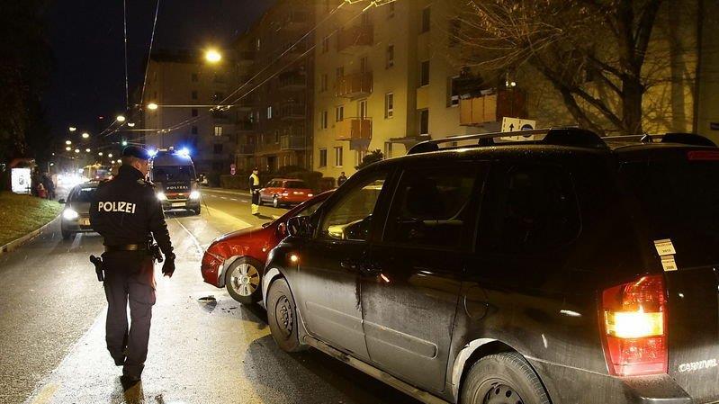 Crash auf Innsbrucker Bundesstraße