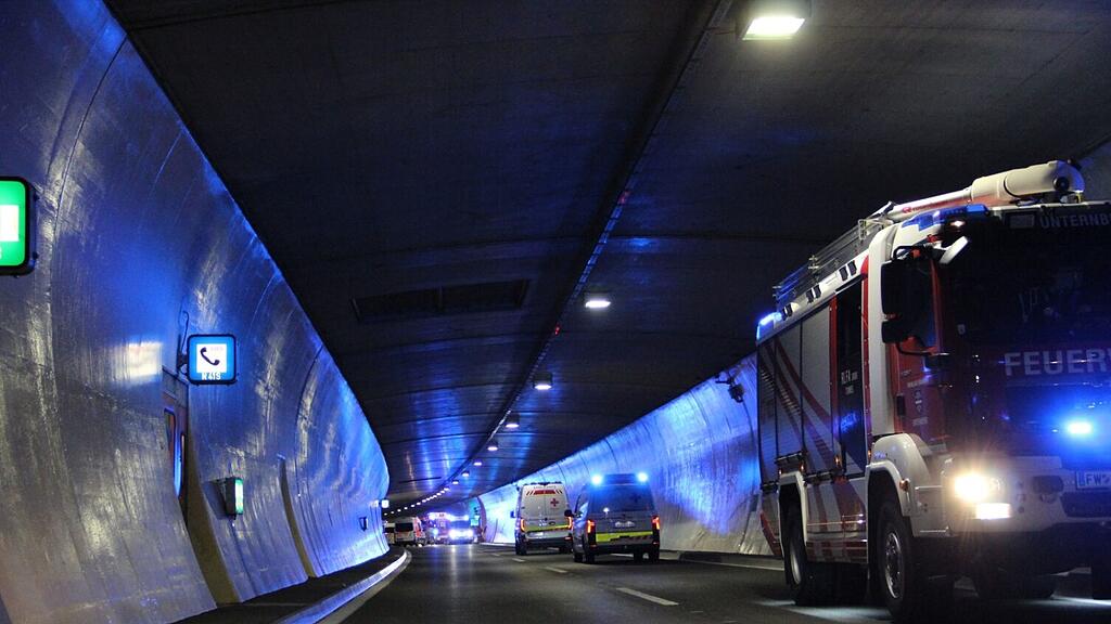 Übung Tauerntunnel