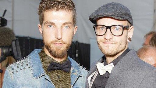 Promis bei der Eröffnung der Vienna Fashion Week 2013