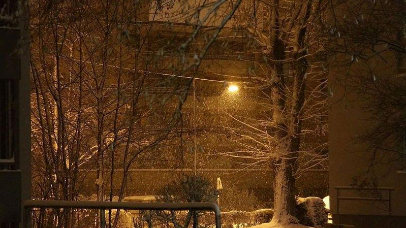 Schneechaos in der Stadt Salzburg