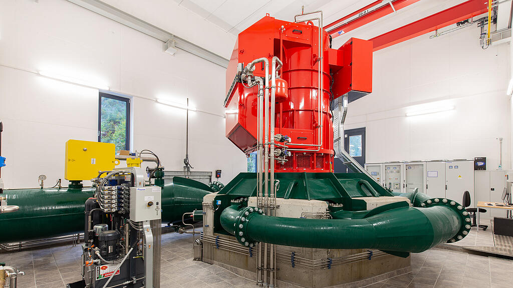Kleinwasserkraftwerk Taurach