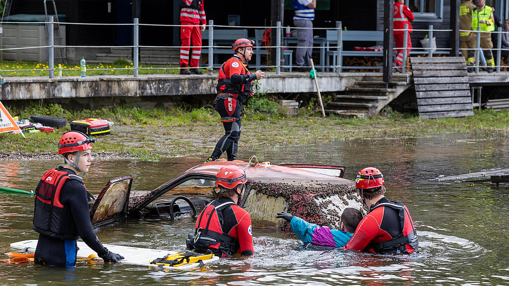 Katastrophen\u00fcbung Seekirchen