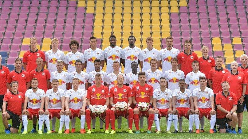 Red Bull Salzburg beim Fototermin III