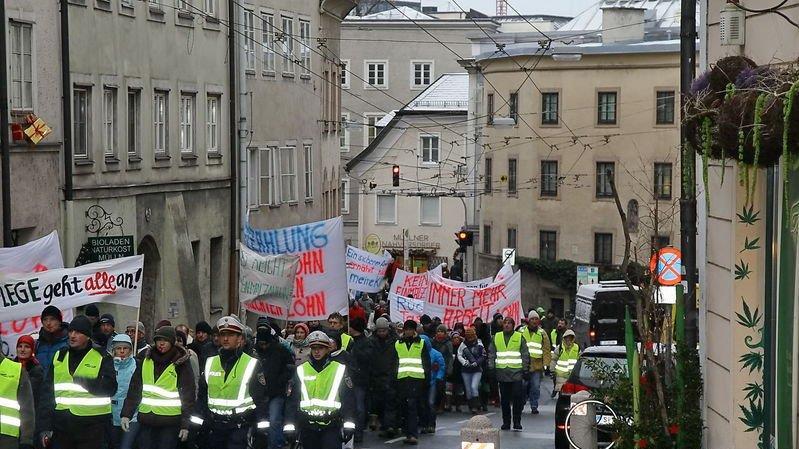 Großdemo der Beamten