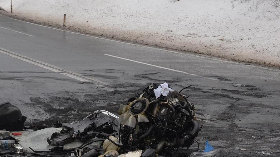 Lkw-Unfall B311