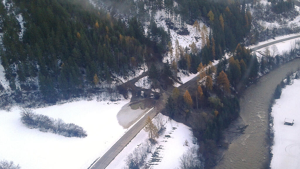 Aufräumarbeiten in Kärnten