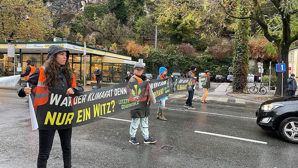 "Letzte Generation": Klima-Protest
